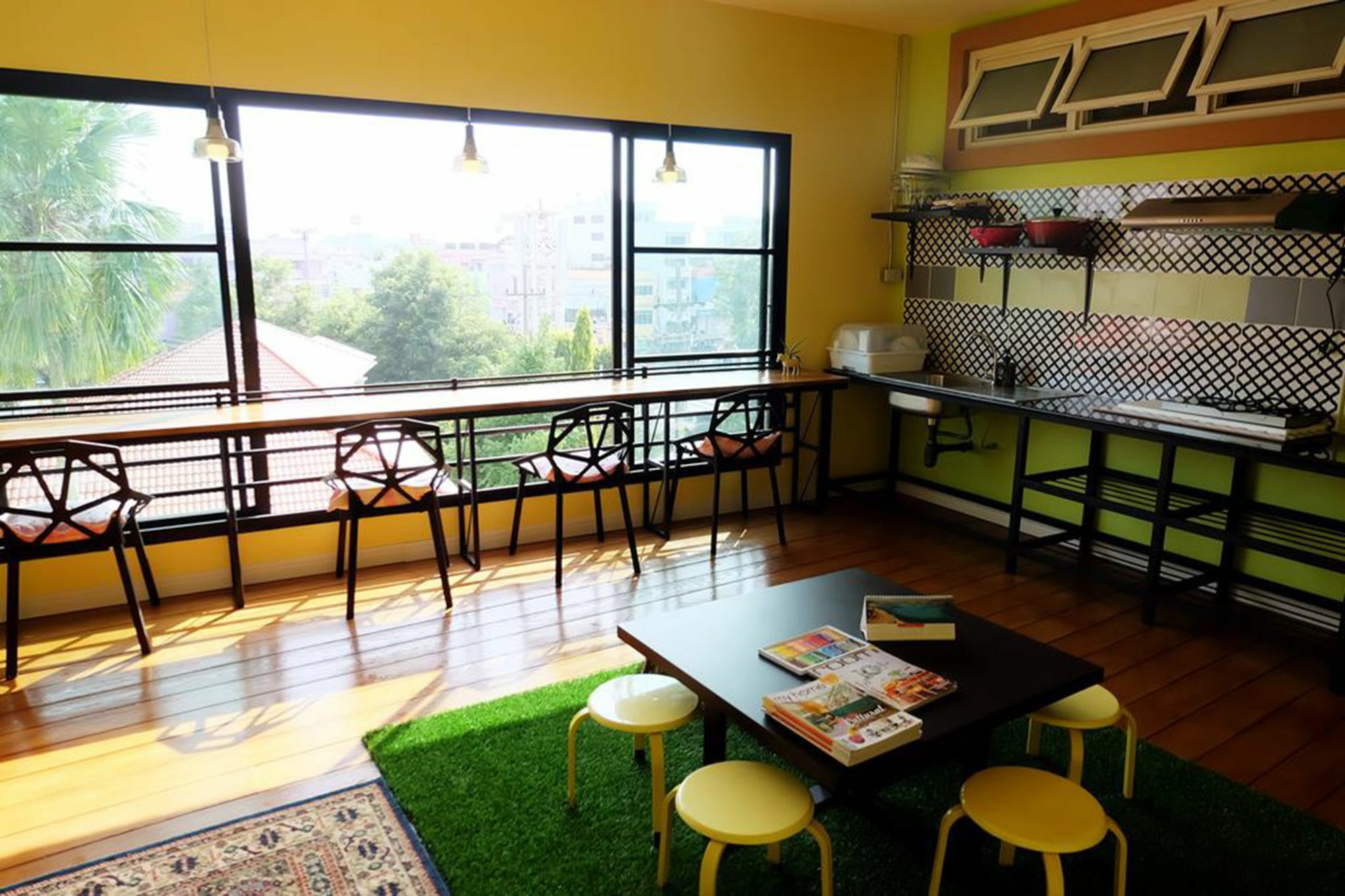 Green House At Trang Guesthouse Eksteriør billede